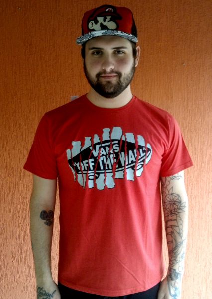 Camiseta VANS Vermelha